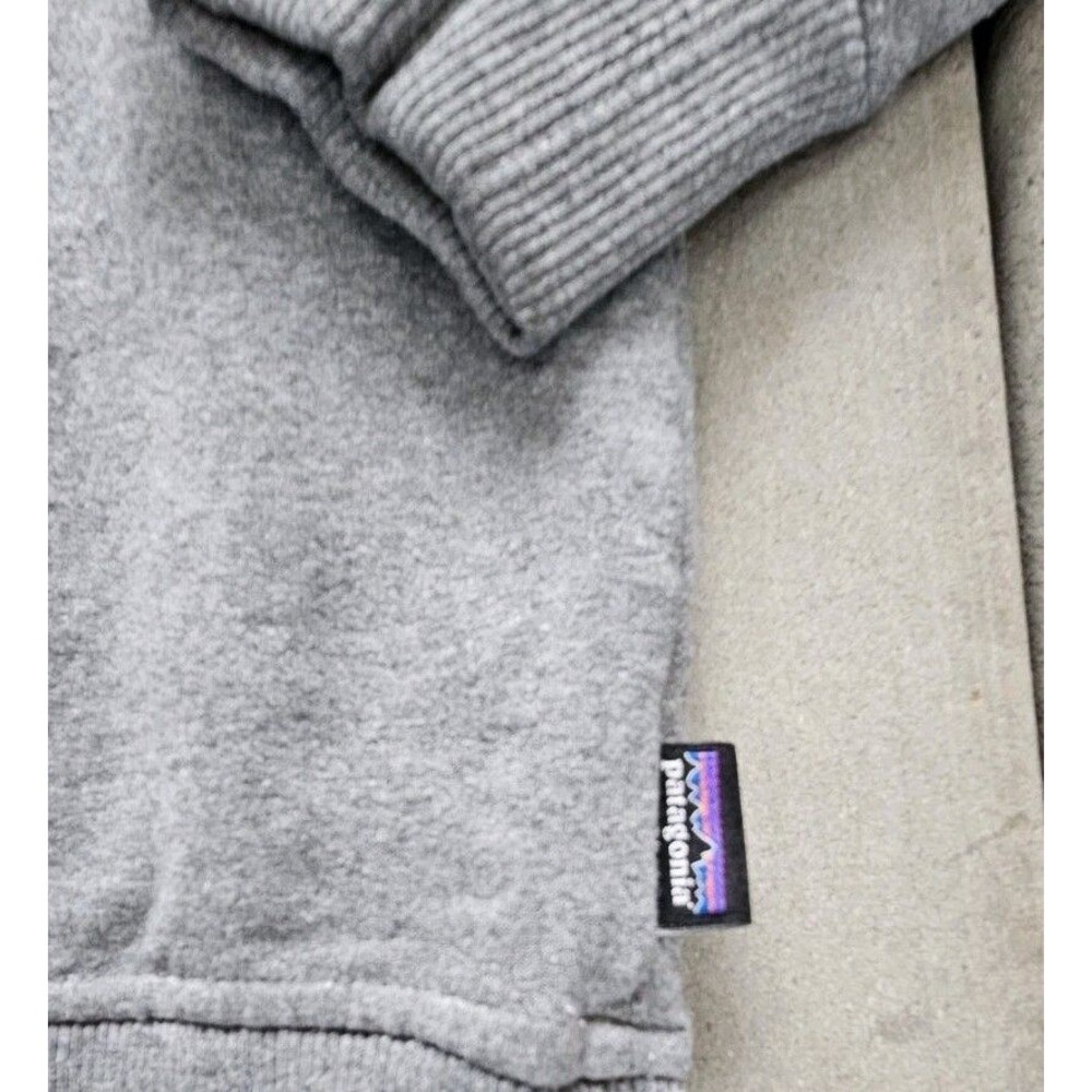 Patagonia Uprisal Crew Sweatshirt Mens Size M Regular Fit Gray Flying Fish - Picture 6 of 7
